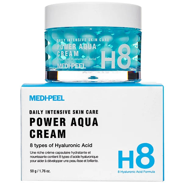 Крем для лица с интенсивным увлажнением MEDIPEEL Power Aqua Cream, 50 мл