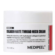 Лифтинг-крем для шеи с пептидами и коллагеном MEDIPEEL Premium Collagen Naite Thread Neck Cream 2.0, 100 мл