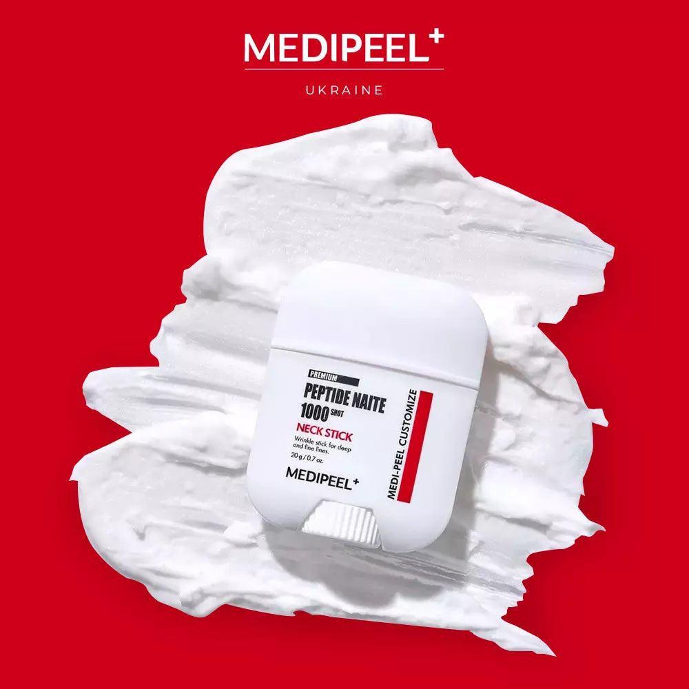 Подтягивающий стик для шеи с пептидным комплексом MEDIPEEL Premium Naite Thread Neck Stick, 20 г