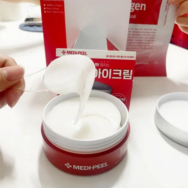 Коллагеновые патчи для век с лактобактериями MEDIPEEL Red Lacto Collagen Eye Patch, 60 шт