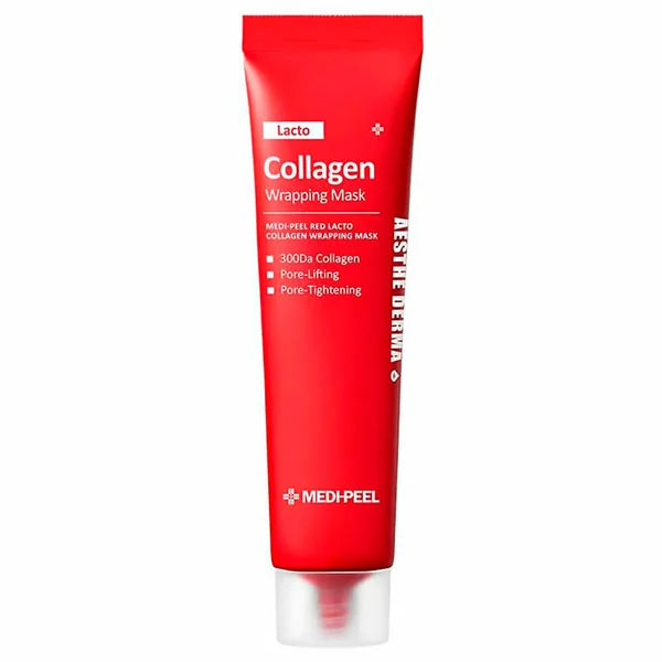 Маска-пленка для сужения пор с коллагеном MEDIPEEL Red Lacto Collagen Wrapping Mask, 70 мл