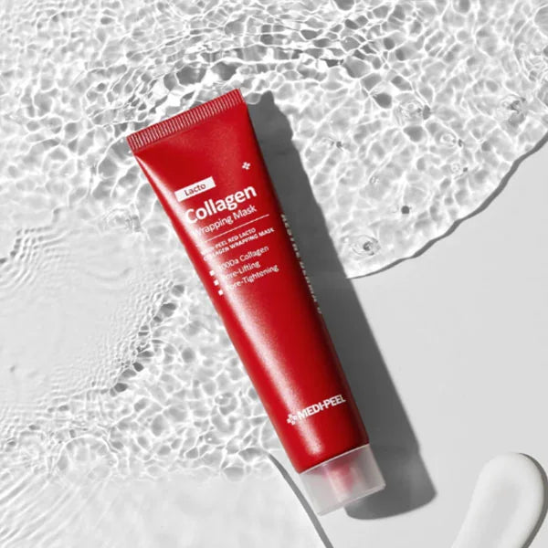 Маска-пленка для сужения пор с коллагеном MEDIPEEL Red Lacto Collagen Wrapping Mask, 70 мл