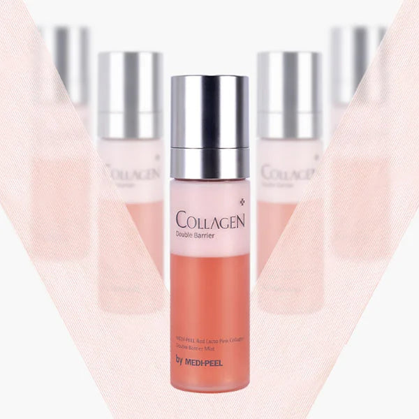 Мист для ухода за кожей лица MEDIPEEL Red Lacto Pink Collagen Double Barrier Mist, 80 мл