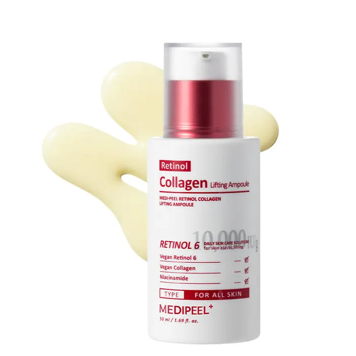 Омолаживающая сыворотка для лица ретинол + коллаген с лифтинг-эффектом MEDIPEEL Retinol Collagen Lifting Ampoule, 50 мл