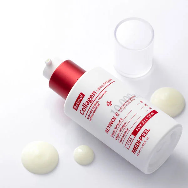 Омолаживающая сыворотка для лица ретинол + коллаген с лифтинг-эффектом MEDIPEEL Retinol Collagen Lifting Ampoule, 50 мл