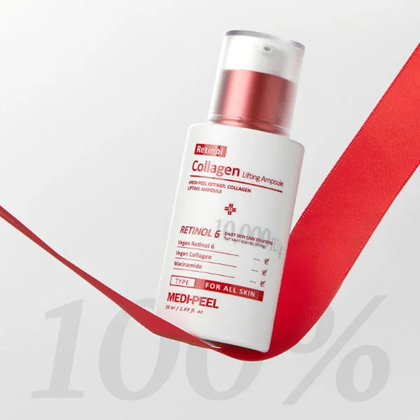 Омолаживающая сыворотка для лица ретинол + коллаген с лифтинг-эффектом MEDIPEEL Retinol Collagen Lifting Ampoule, 50 мл