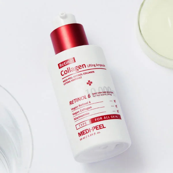 Омолаживающая сыворотка для лица ретинол + коллаген с лифтинг-эффектом MEDIPEEL Retinol Collagen Lifting Ampoule, 50 мл