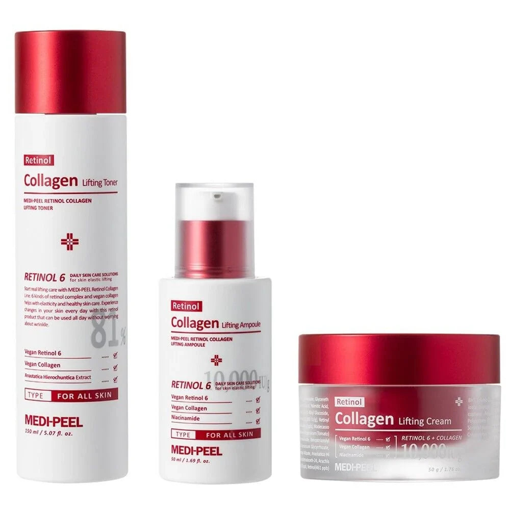 Лифтинг-набор MEDIPEEL Retinol Collagen Lifting Care Set