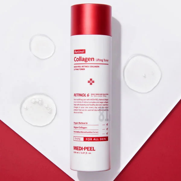Омолаживающий тонер ретинол + коллаген с лифтинг-эффектом MEDIPEEL Retinol Collagen Lifting Toner, 150 мл