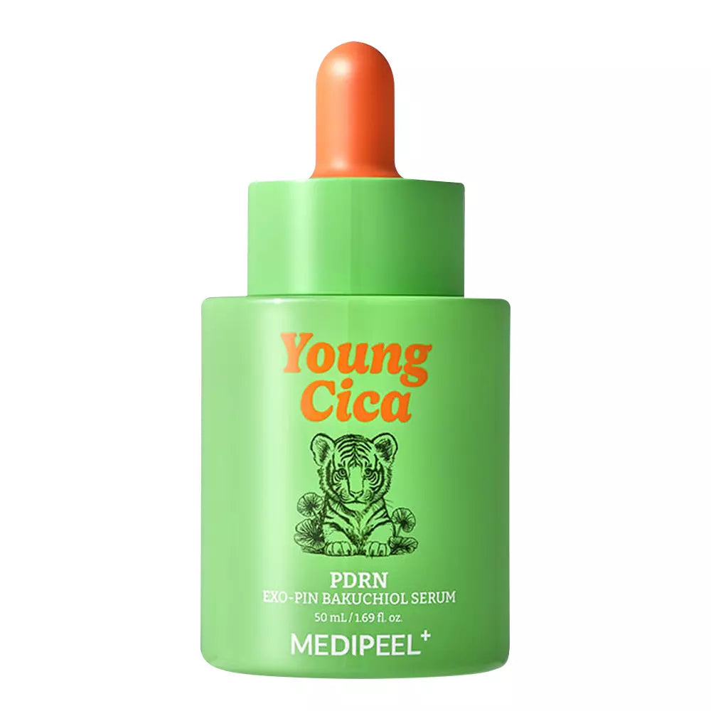 Зміцнювальна сироватка з PDRN та бакучіолом MEDIPEEL Young Cica PDRN Exo-Pin Bakuchiol Serum, 50 мл