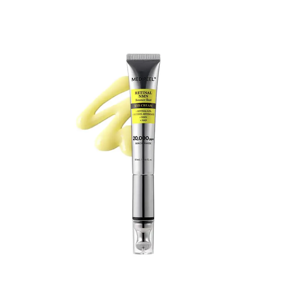 Омолоджуючий крем для очей із вібронаконечником Retinal NMN Bounce Shot Eye Cream, 15 мл