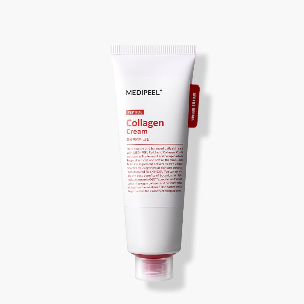 Захисний крем для обличчя MEDIPEEL Red Lacto Peptide Collagen Barrier Cream, 80 мл