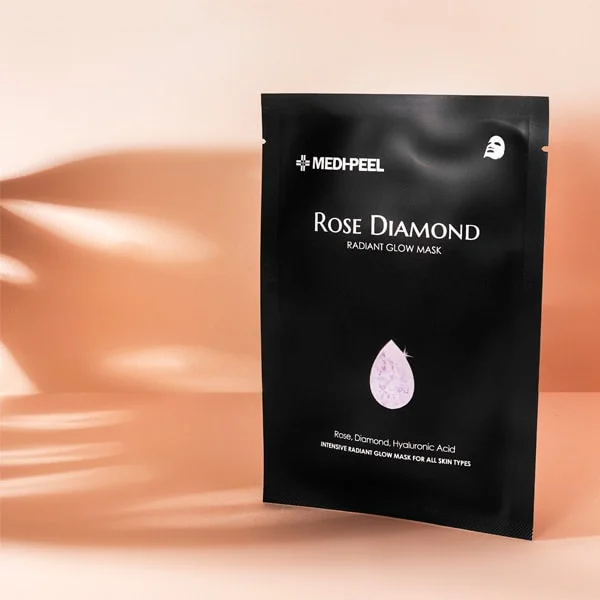 Medi peel rose. Маска с алмазной пудрой для сияния кожи Medi-Peel Rose Diamond Mask.